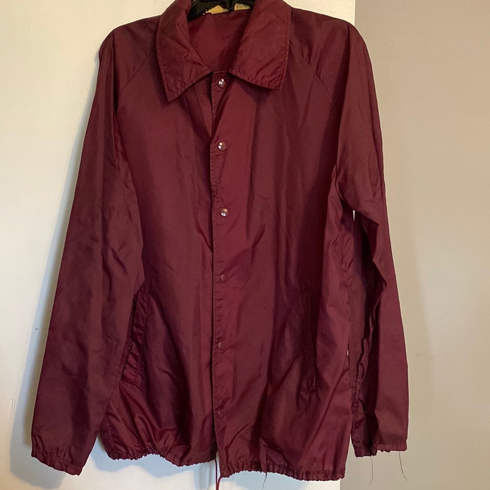 Vintage Male Duds Men’s Snap Button Windbreaker